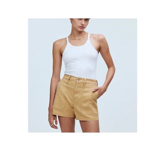 MADEWELL The Perfect Vintage Fatigue Short MC911 Size 27 - Picture 1 of 10